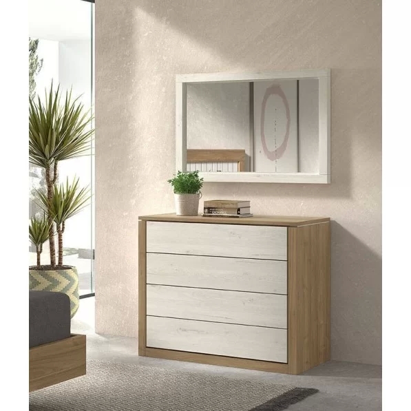 Cómoda Athos 4 cajones 100cm