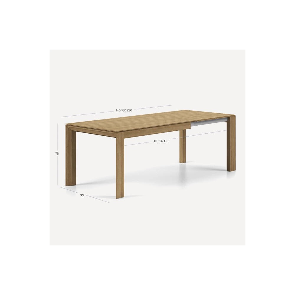 Taula Bea 140cm extensible