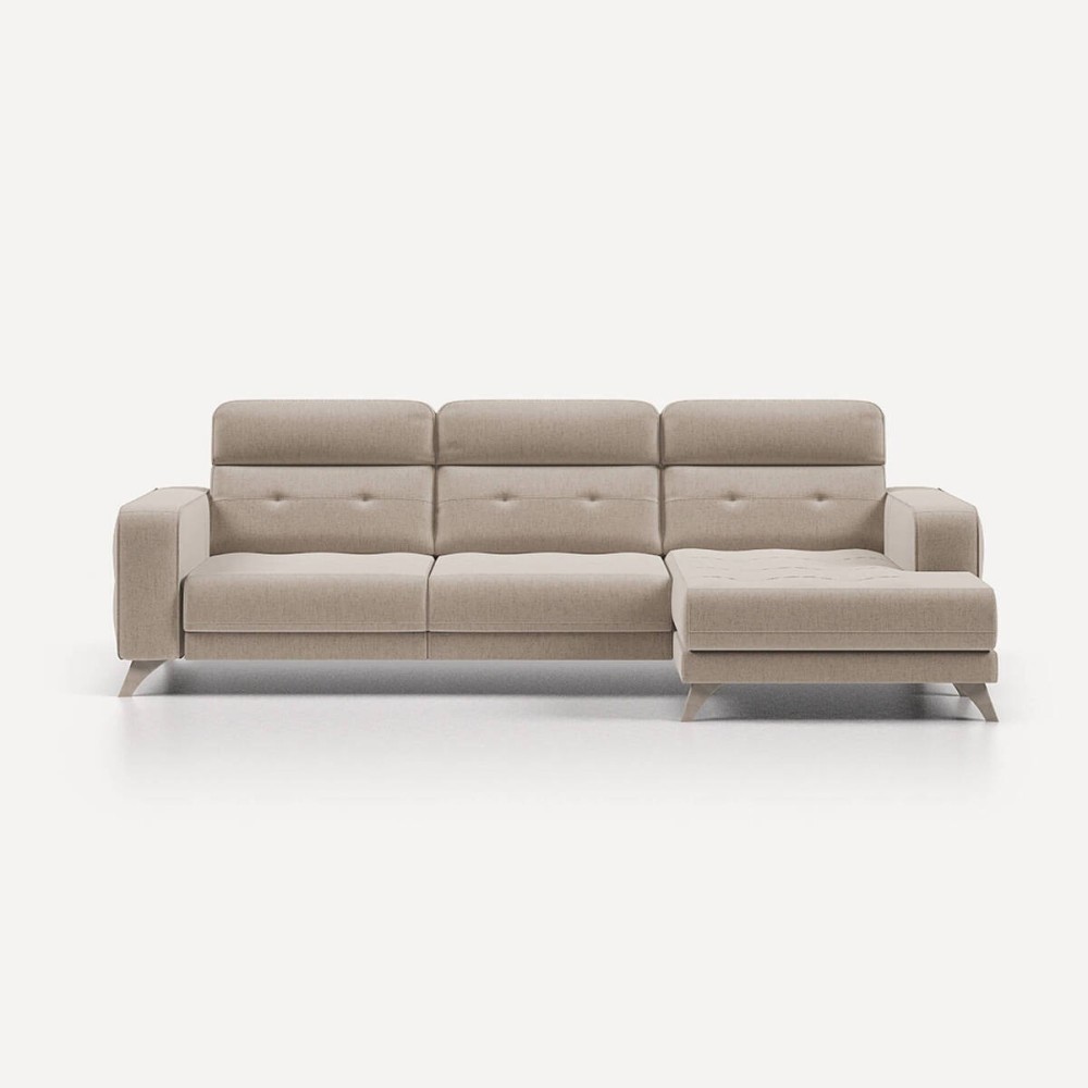 Sofá Margot 2 relax eléct. chaise longue dch.