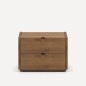 Mesita Saga 2 cajón  62cm