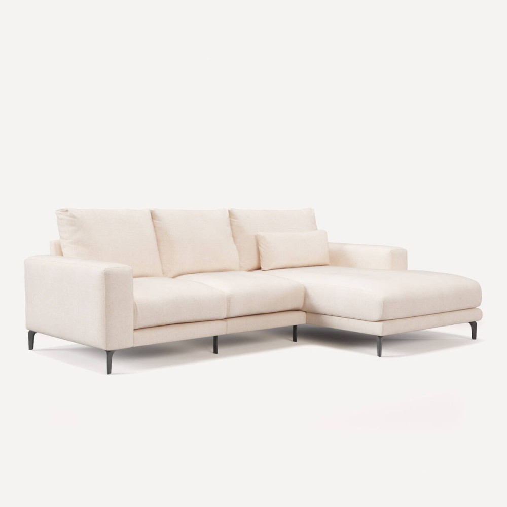 Sofá Velvet chaiselongue Der. L272 cm.