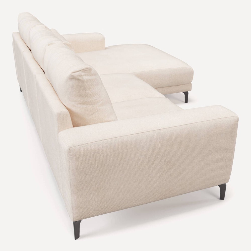 Sofá Velvet chaiselongue Der. L272 cm.
