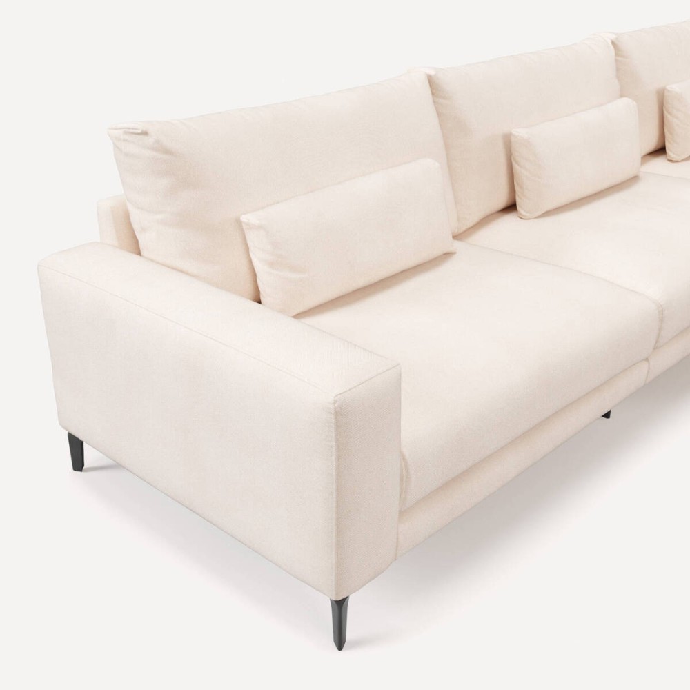 Sofá Velvet chaiselongue Der. L352 cm.