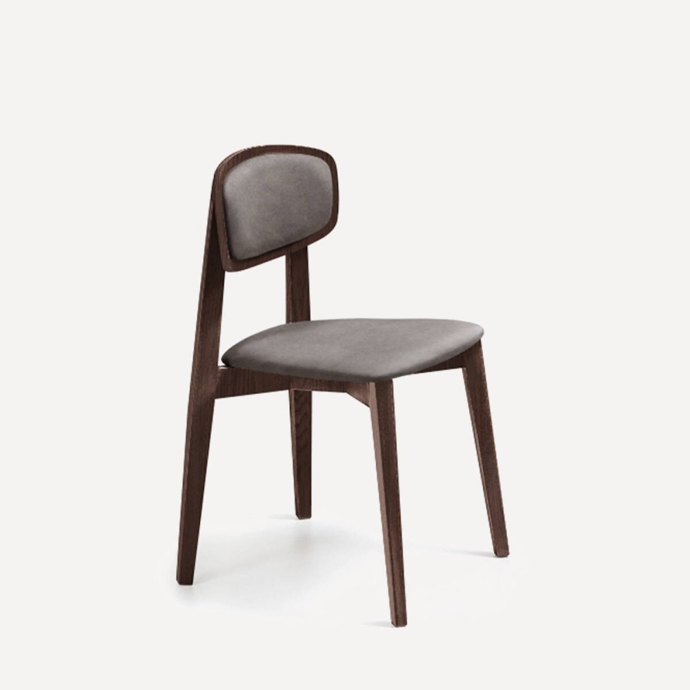 Silla Craft tapizada pata Jaspe