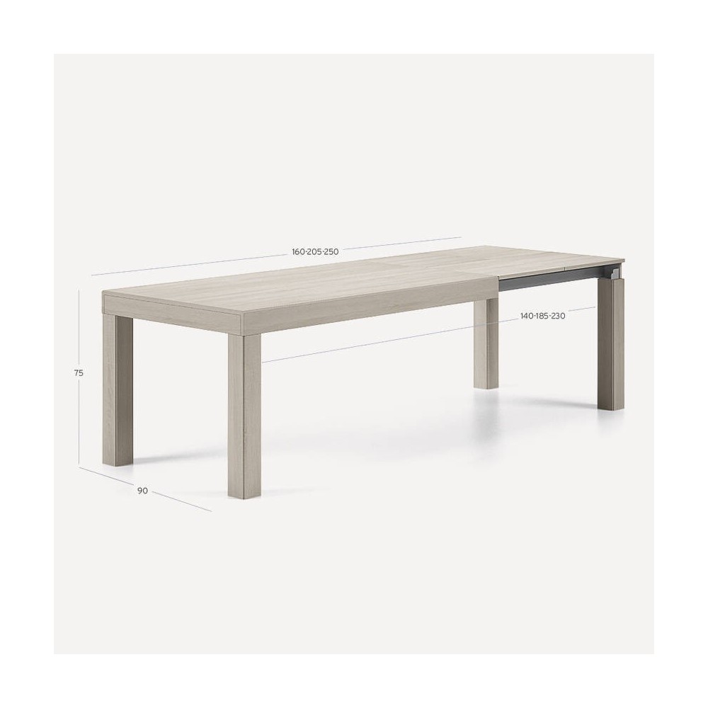 Taula Opera 160cm extensible