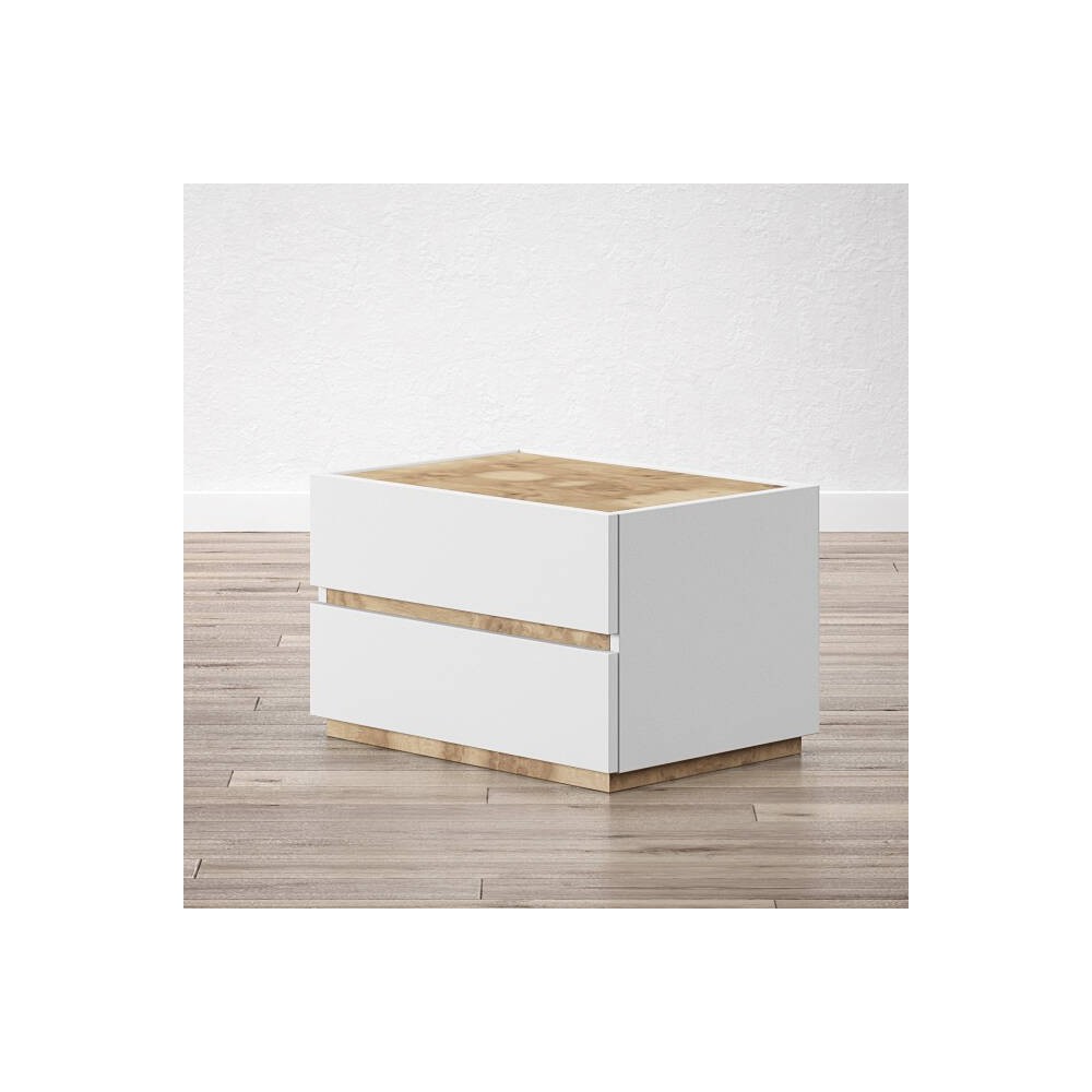 Tauleta Doko 2 calaixos 62cm