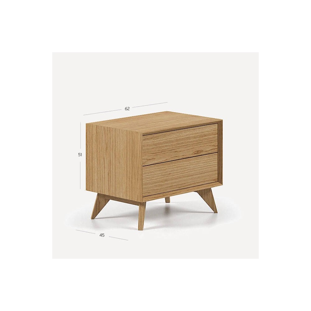 Tauleta Alchi 2 calaix 62cm