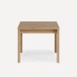 Mesa G0 cuadrada 90cm extensible