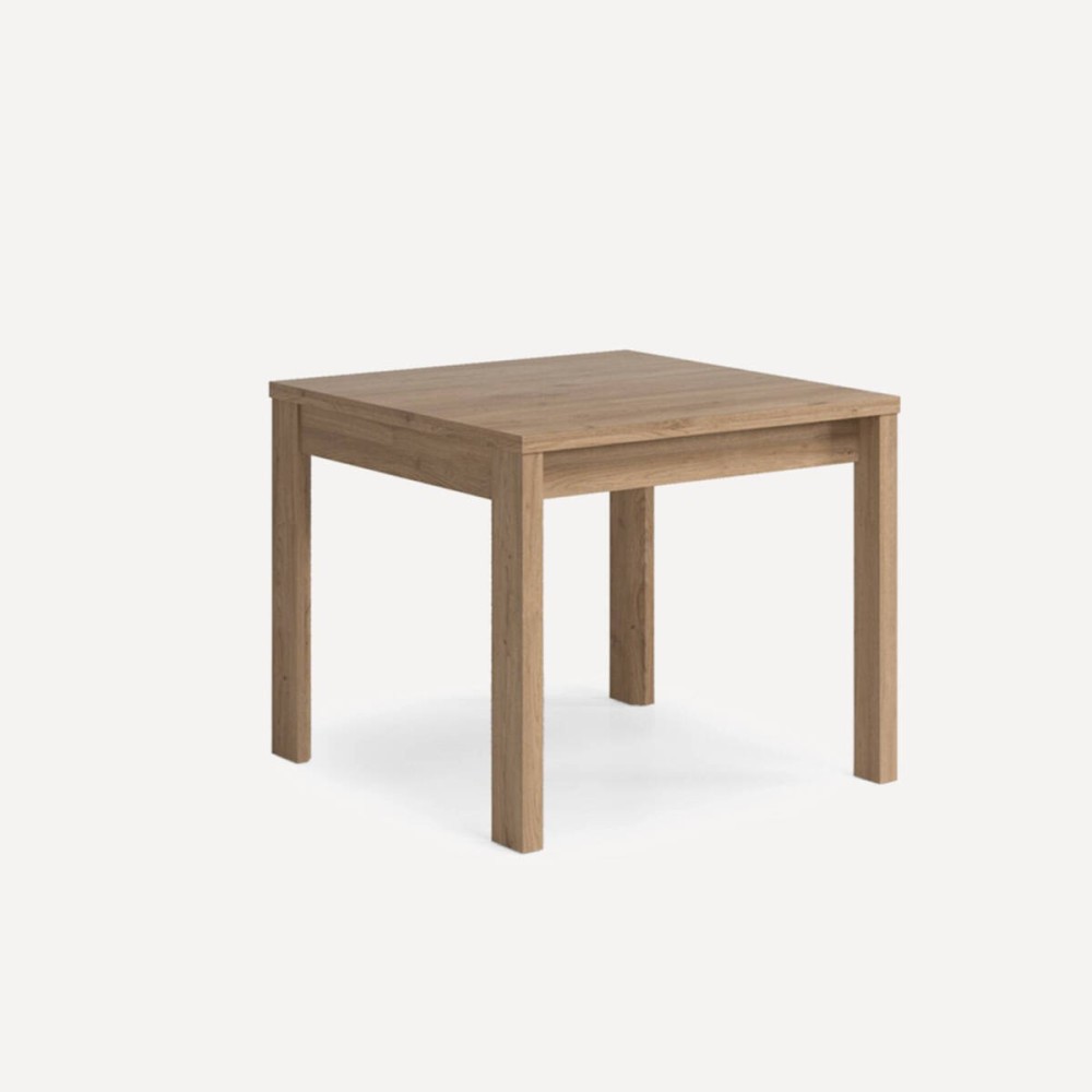 Mesa G0 cuadrada 90cm extensible