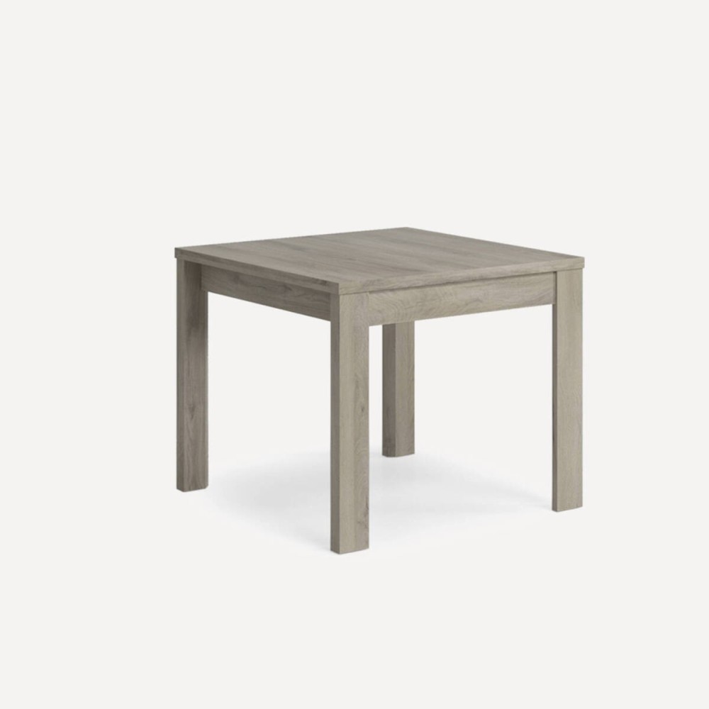 Mesa G0 cuadrada 90cm extensible