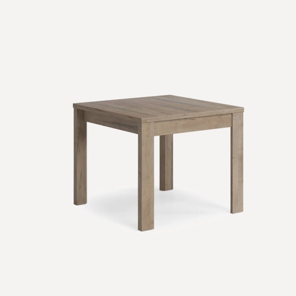 Mesa Go cuadrada 90cm extensible