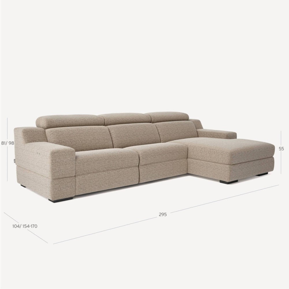 Sofà Davao 1  Relax Chaislongue dret