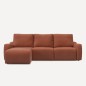 SOFÀ SOGNO CHAISELONGUE IZQ 1RELAX 1 FIX
