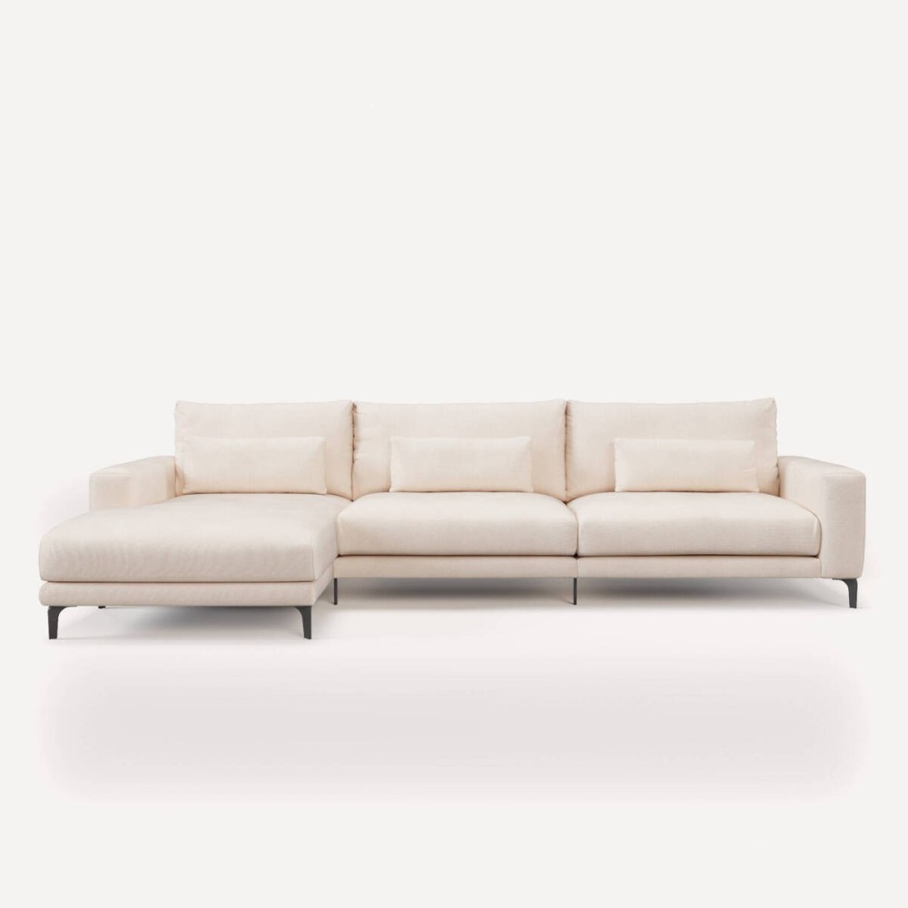Sofà Velvet chaiselongue Esq. L352 cm.