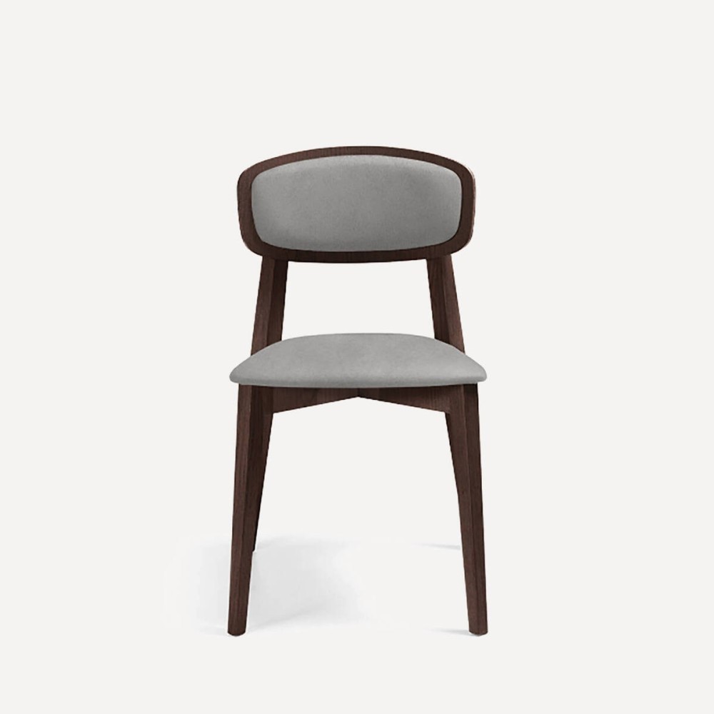 Silla Craft tapizada pata Jaspe