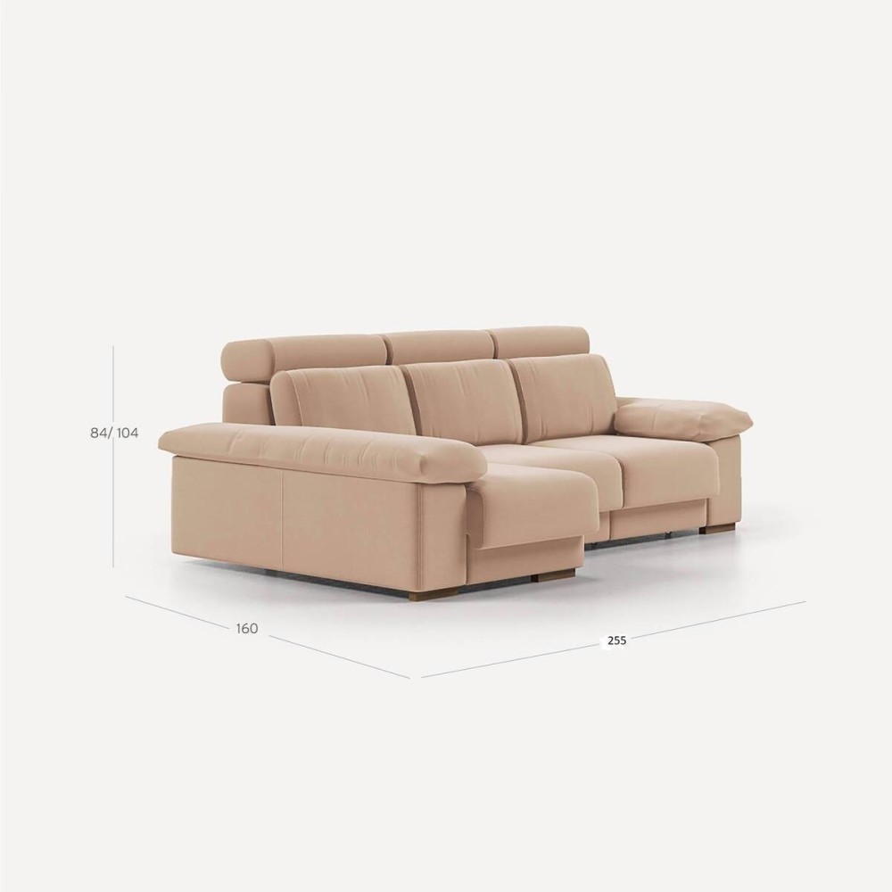 Sofà Vermont Chaiselongue Esq 255 cm