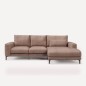 Sofá Velvet chaiselongue Der. L272 cm.