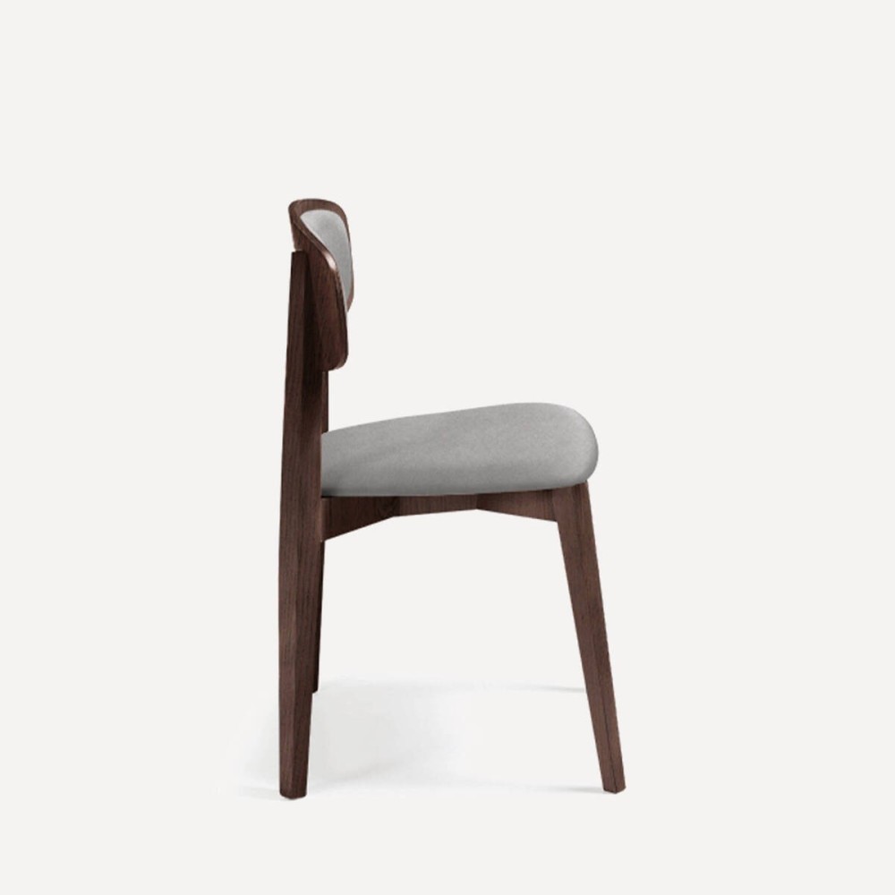 Silla Craft tapizada pata Jaspe
