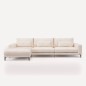 Sofà Velvet chaiselongue Esq. L352 cm.
