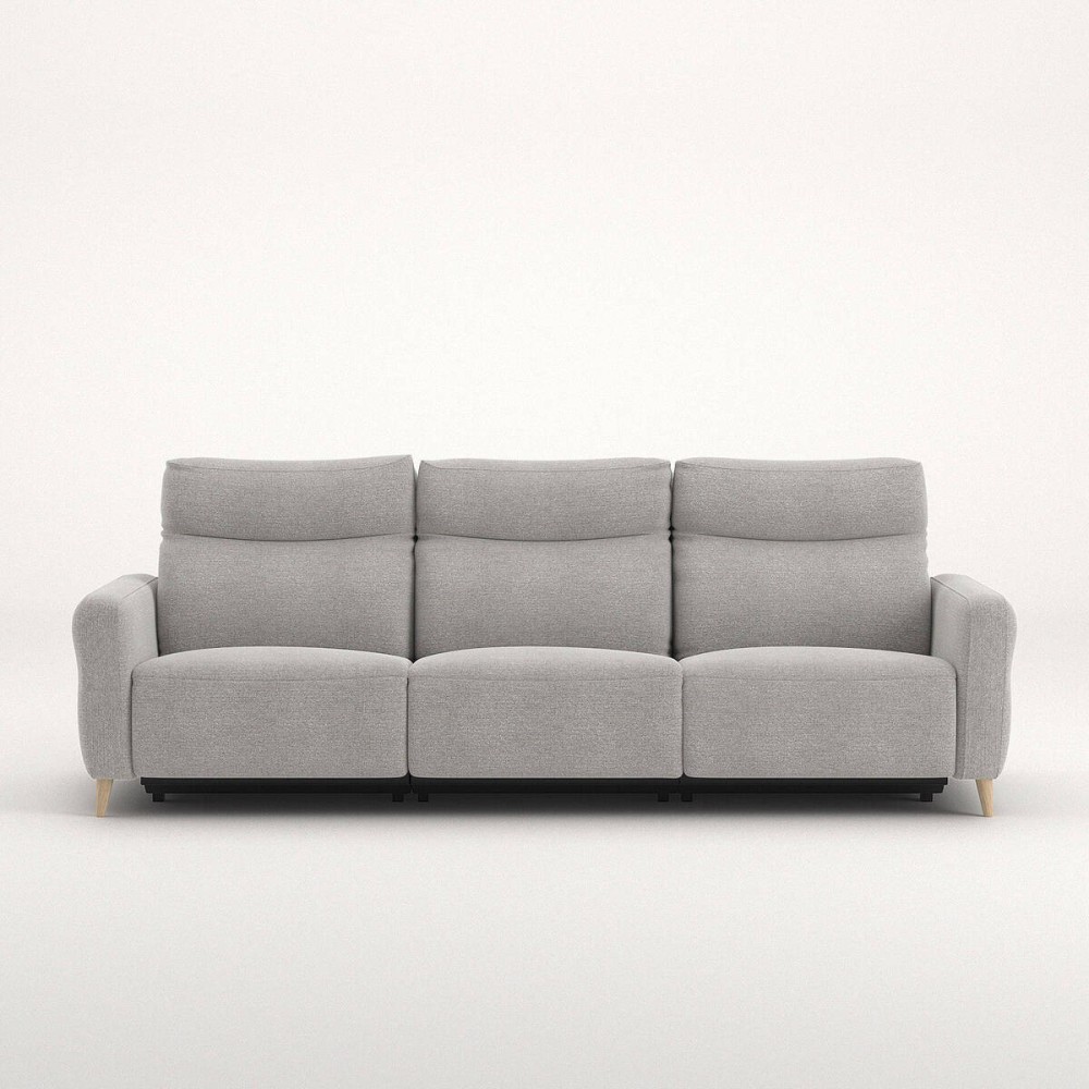 HELIOS SOFA 3 MÓDULOS 2 RELAX ELECTRICO L272xP99/166xH102 cm S/CERO WEB