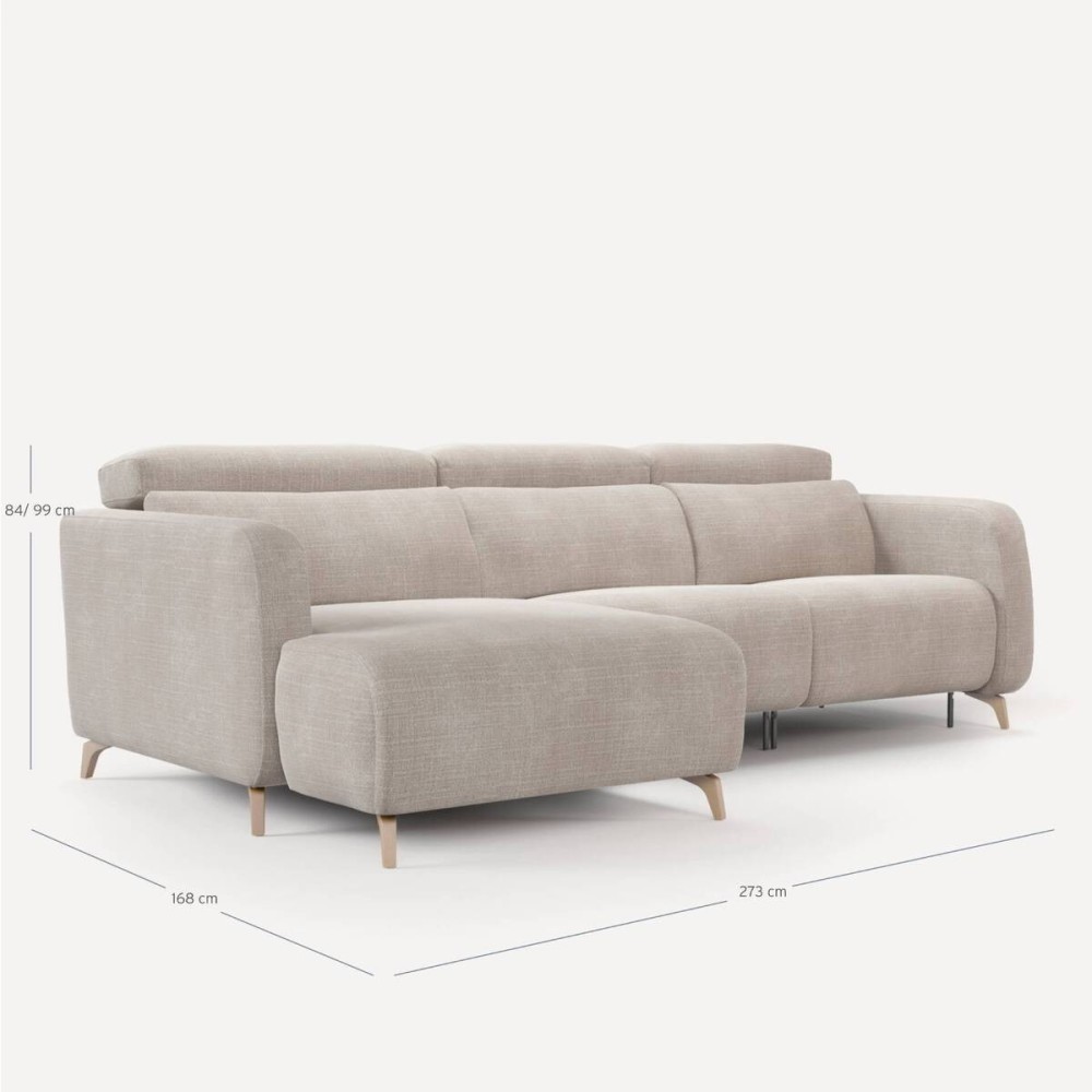 Sofà Alexis 3 places amb chaise longue esq.