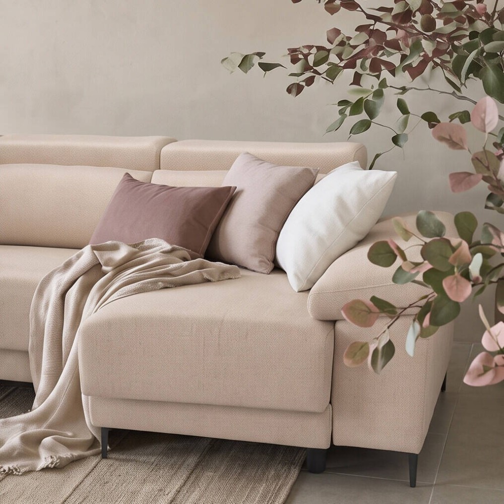 Sofà Vermont chaise longue dreta (3 asientos 77 cm)