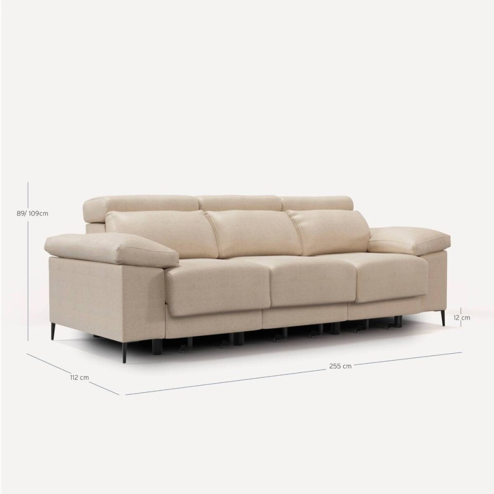 Sofà Vermont 2,5 pl. - 2 piezas (3 asientos 67 cm)