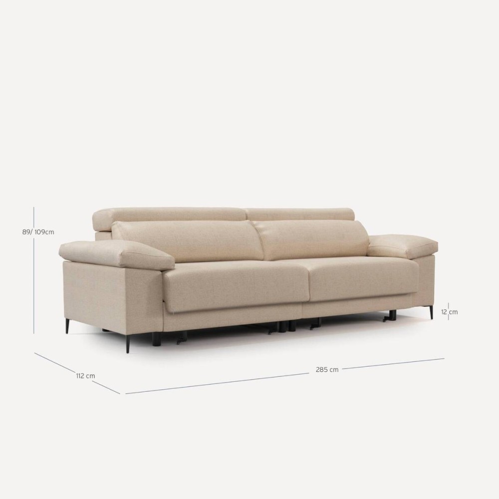 Sofà Vermont 3 pl. - 2 piezas (3 asientos 77 cm)