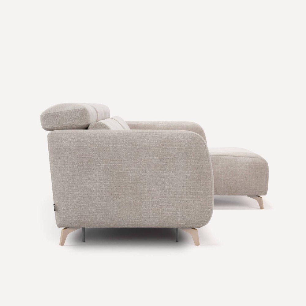 Sofá Alexis 3 plazas con chaise longue der.