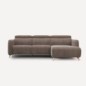Sofá Alexis 3 plazas con chaise longue der.
