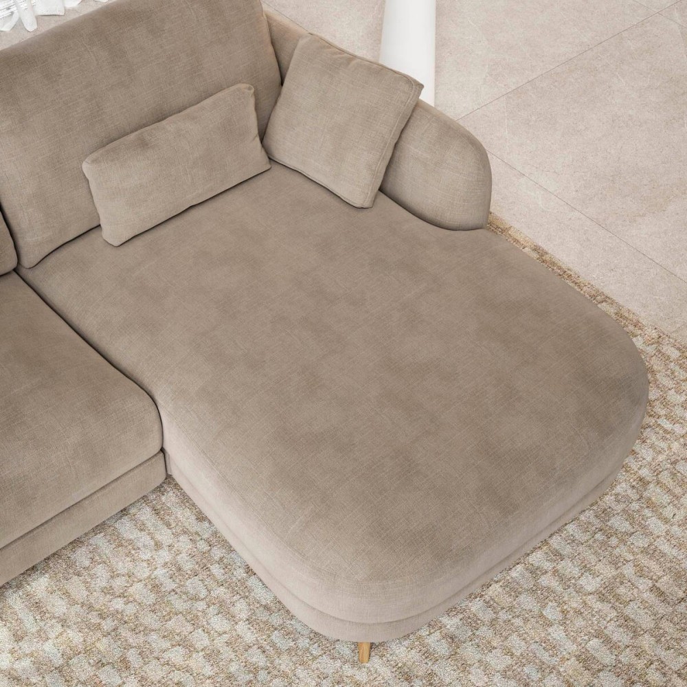 Sofá Olivia 4 plazas con chaise longue der.