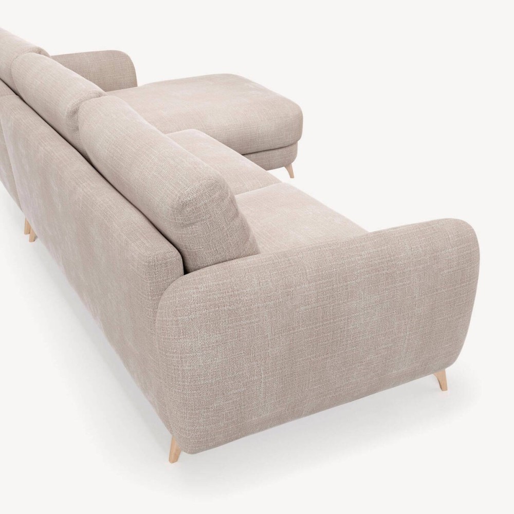 Sofá Olivia 4 plazas con chaise longue der.