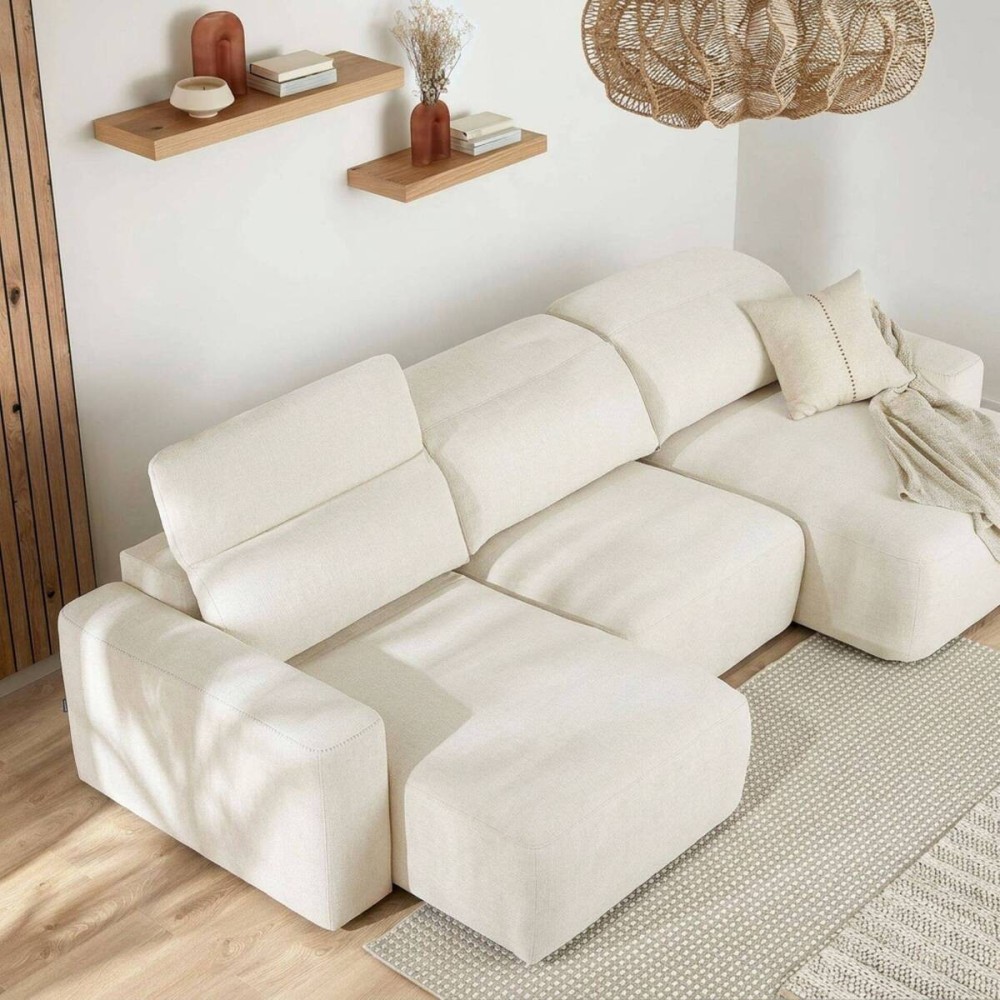 Sofá Marea chaise longue derecha deslizante manual de 327 cm