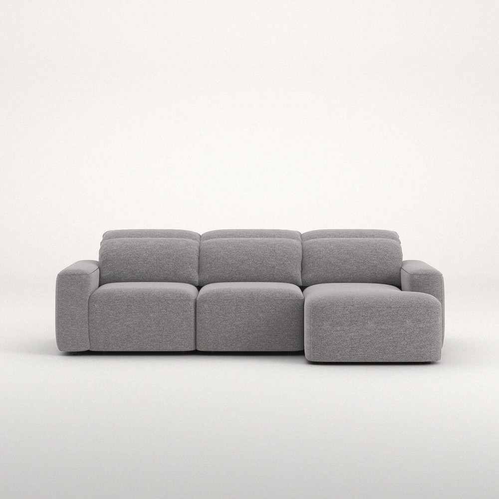 Sofá Marea chaise longue derecha deslizante manual de 327 cm