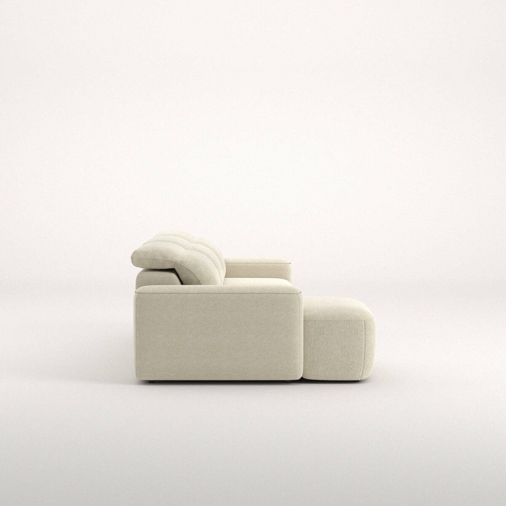 Sofá Marea chaise longue izquierda deslizante manual de 327 cm