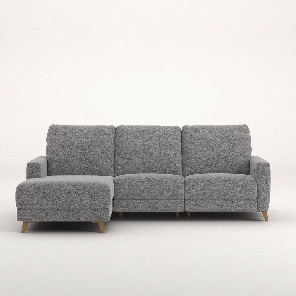 Sofá Otto chaise longue izquierda relax eléctrico de 260 cm