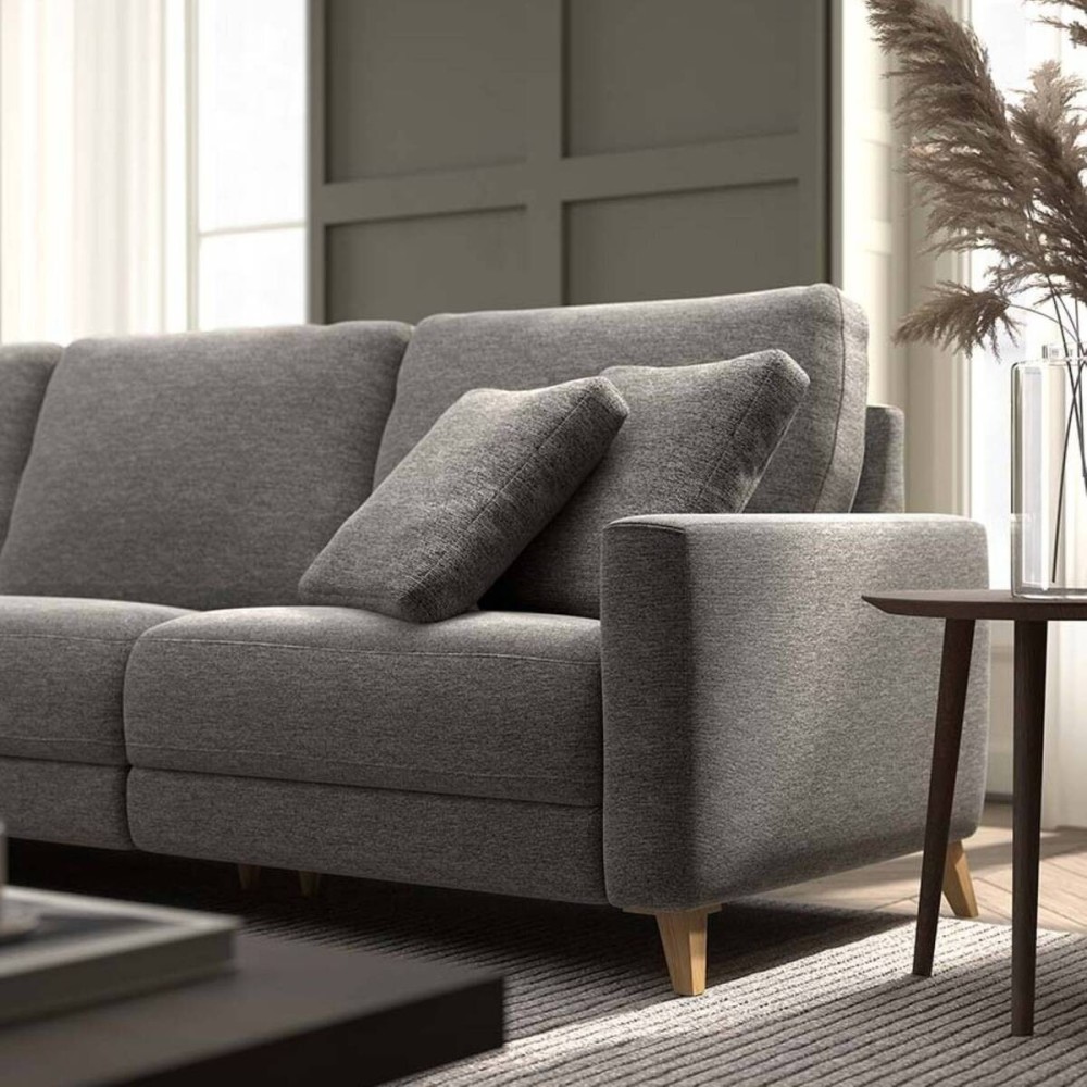 Sofá Otto chaise longue derecha relax eléctrico de 260 cm