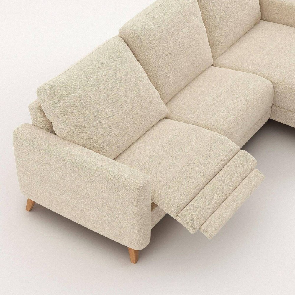 Sofá Otto chaise longue derecha relax eléctrico de 260 cm