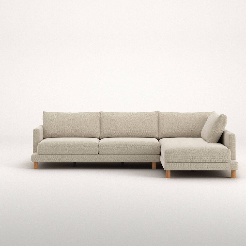 Sofá Basmar fijo chaise longue derecha de 273 cm