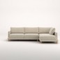 Sofá Basmar fijo chaise longue derecha de 273 cm