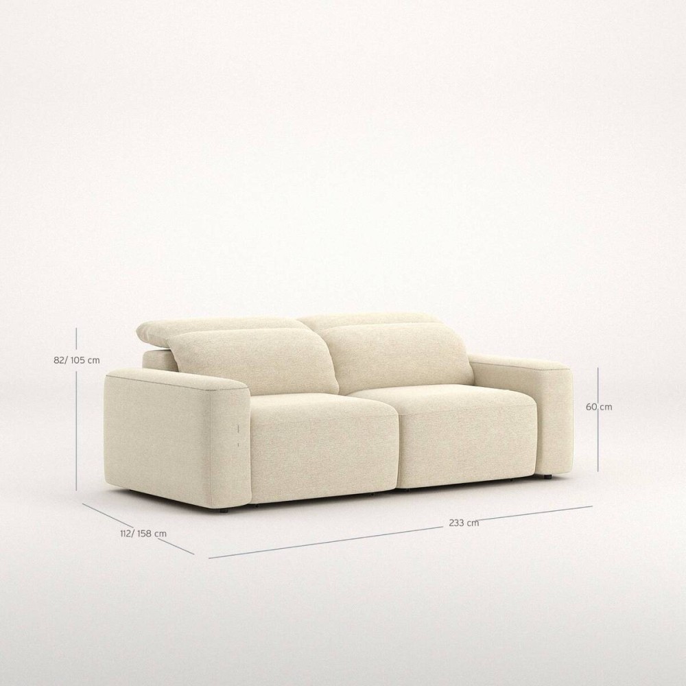 Sofà Marea 2 places lliscant manual de 233 cm