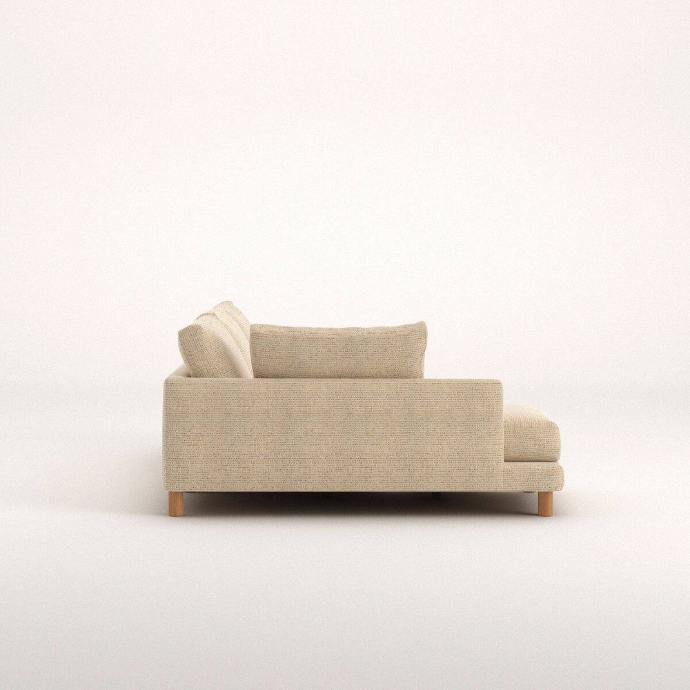 Sofá Basmar fijo chaise longue izquierda de 273 cm