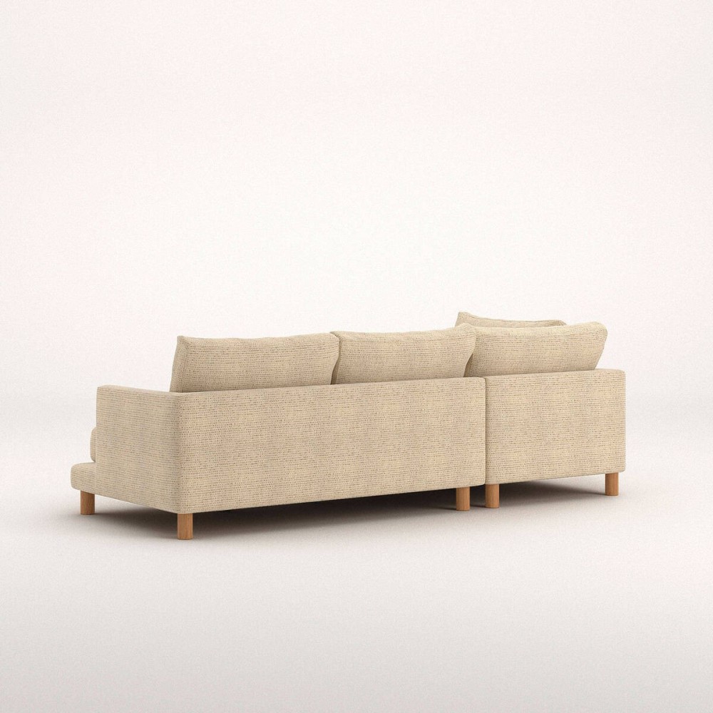 Sofá Basmar fijo chaise longue izquierda de 273 cm