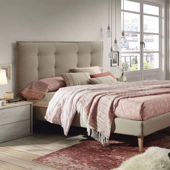 Cama tapizada Indus Vintage