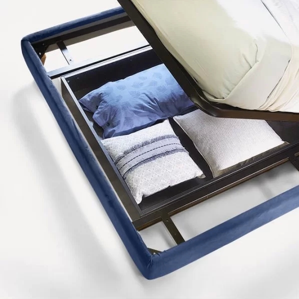 Cama tapizada Indus Vintage Secret Box 173cm
