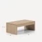 Mesa centro Athos 110cm elev. Mesa centro Athos 110cm elev.