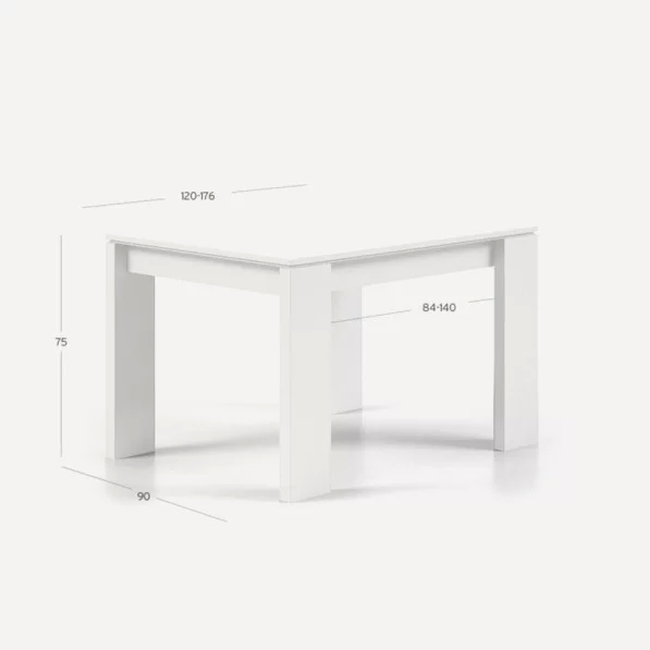 Mesa Latin 120cm extensible