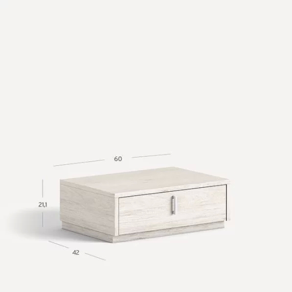 Mesita Kubo 1 cajón 60cm