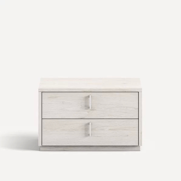 Mesita Kubo 2 cajones 60cm