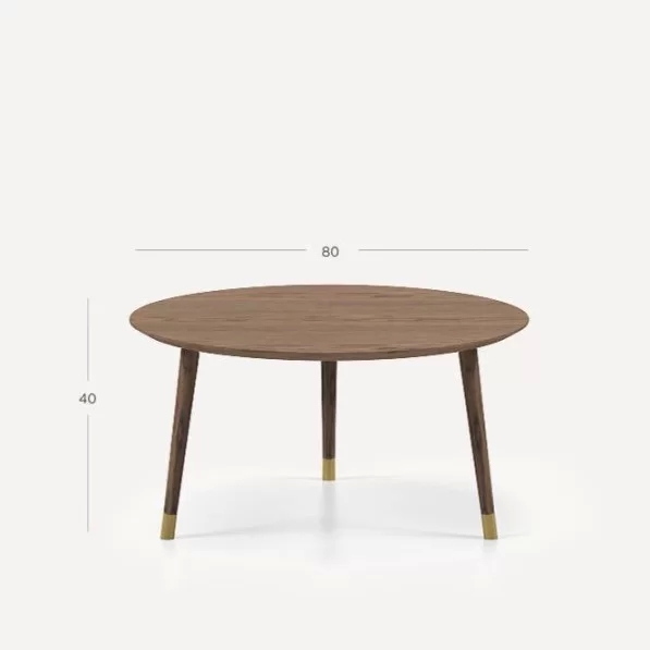 Mesa centro Punt Vintage 80cm